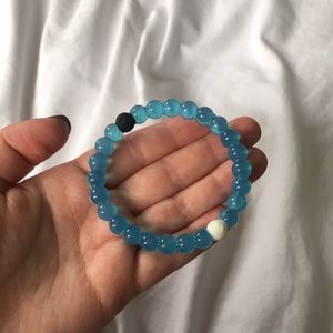 Water (blue) lokai bracelet size medium